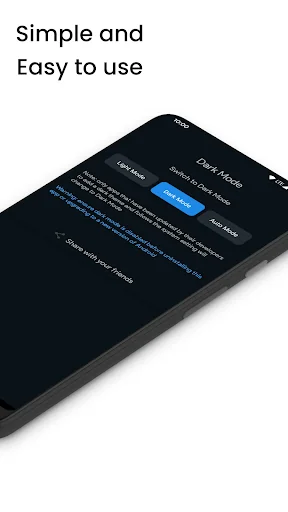 Dark Mode - Enable Dark Mode