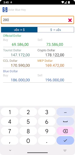 Dolar Blue Hoy screenshot 2