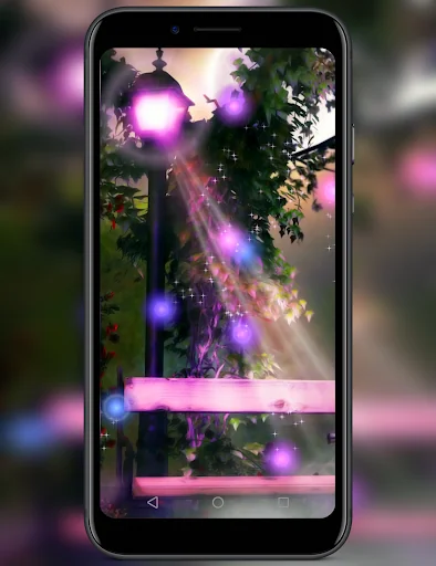 Fireflies Live Wallpaper screenshot 1