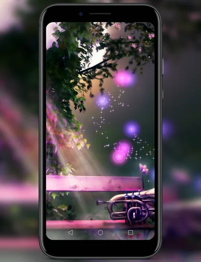 Fireflies Live Wallpaper screenshot 2