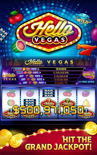 Hello Vegas: Casino Slot Games screenshot 1