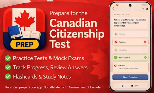 Canadian Citizenship Test Prep