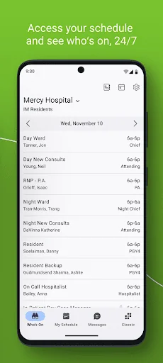 Amion - Physician Calendar screenshot 3