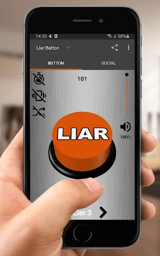Liar Sound Button