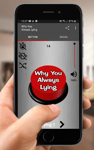 Why You Always Lying Button screenshot 1