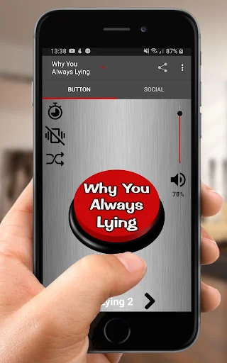 Why You Always Lying Button screenshot 2