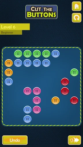 Cut the Buttons Logic Puzzle screenshot 3