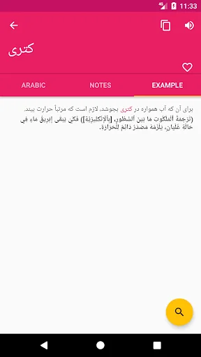 Arabic Persian Dictionary screenshot 3