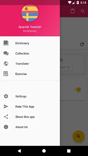 Spanish Swedish Dictionary