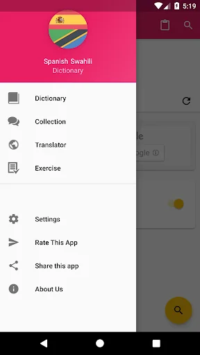 Spanish Swahili Dictionary