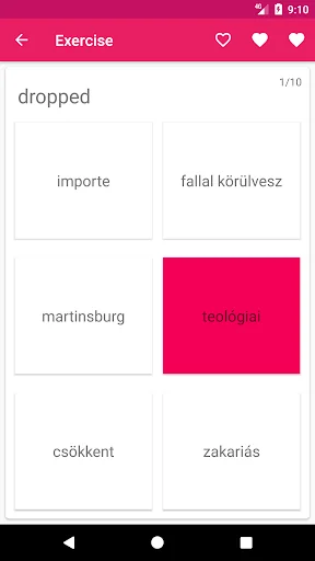 Hungarian English Dictionary screenshot 4