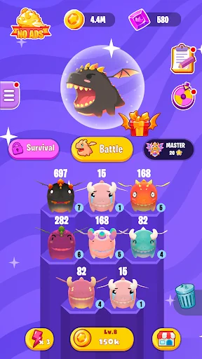 Dragon Wars io: Merge Dragons screenshot 3
