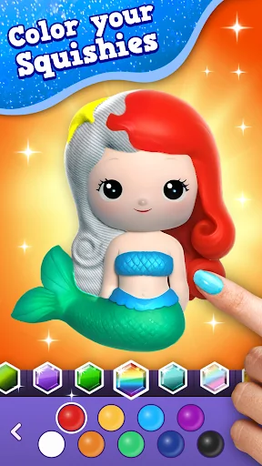 Squishy Magic: 3D Toy Coloring screenshot 3