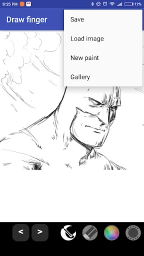 Draw finger (painter) screenshot 1