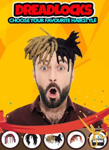 Dreadlocks Hair Photo Montage screenshot 3