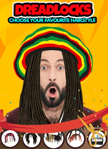 Dreadlocks Hair Photo Montage screenshot 4