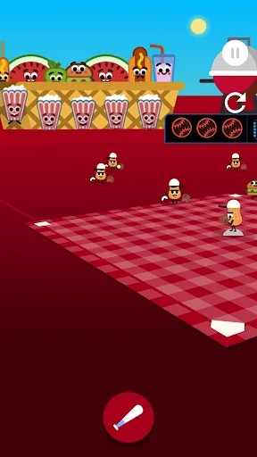 Super Snack Baseball Game screenshot 2