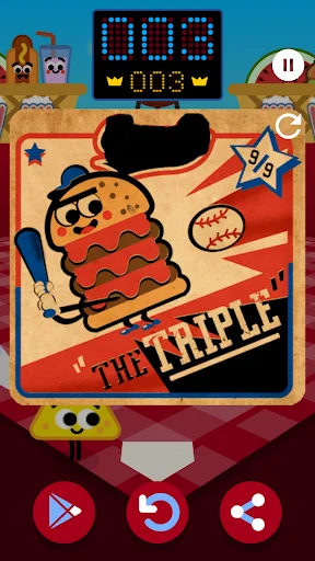 Super Snack Baseball Game screenshot 4