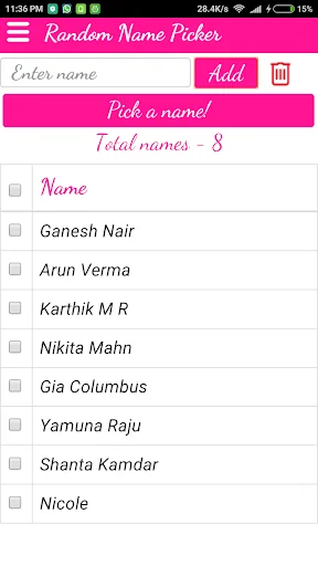 Random Name Picker