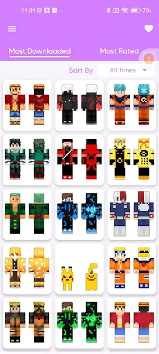 Anime Skin for Minecraft