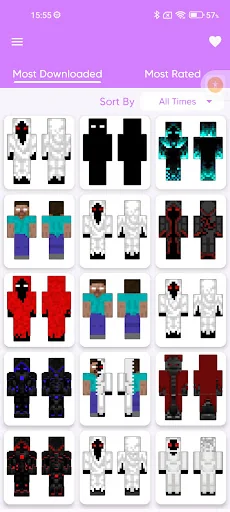 Entity 303 & Herobrine Skins screenshot 1