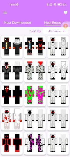 Entity 303 & Herobrine Skins screenshot 2