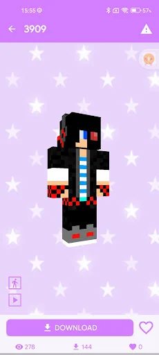 Entity 303 & Herobrine Skins screenshot 3