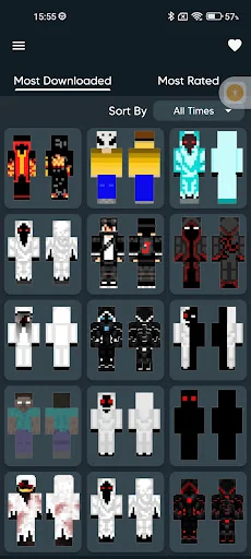 Entity 303 & Herobrine Skins screenshot 4