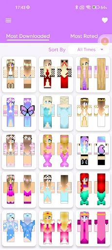 Princess Skin for Minecraft