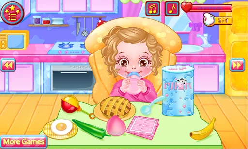 Baby Caring Games with Anna