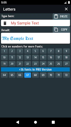 Cool text and symbols