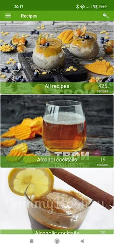 Drink recipes screenshot 1