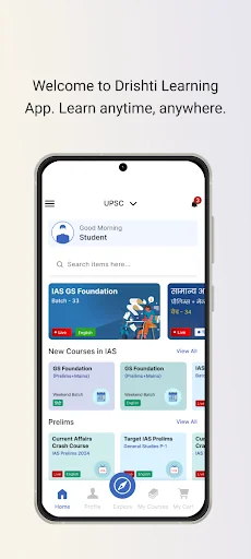 Drishti Learning App screenshot 1
