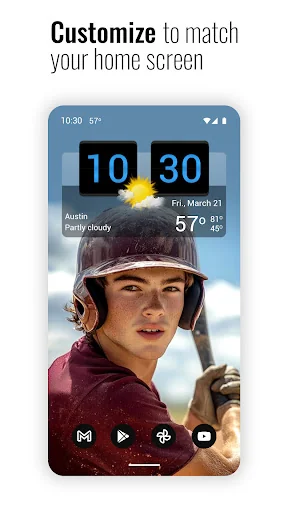 Sense Flip Clock & Weather screenshot 2