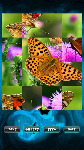 Butterfly Fluttering Puzzle screenshot 1