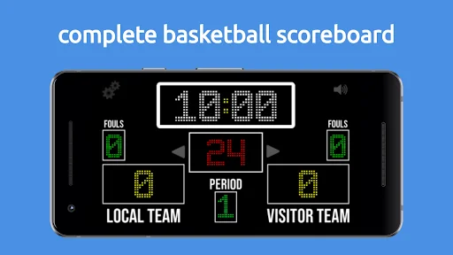Basketball Scoreboard screenshot 1