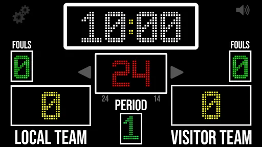 Basketball Scoreboard screenshot 2