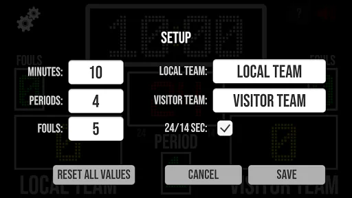Basketball Scoreboard screenshot 3