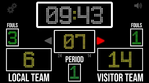 Basketball Scoreboard screenshot 4