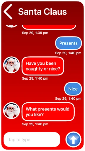 Santa Calls & Texts You! screenshot 2