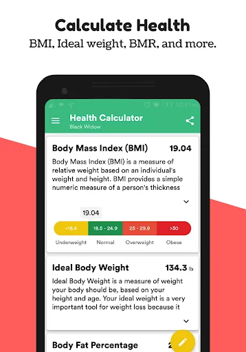 Body Mass Index & Ideal Weight