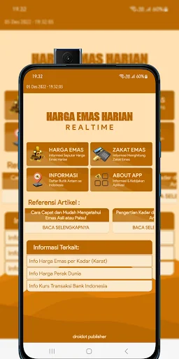 Harga Emas Harian (Realtime)