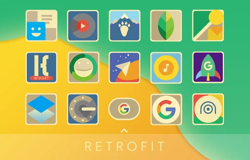 Retrofit Icon Pack screenshot 1