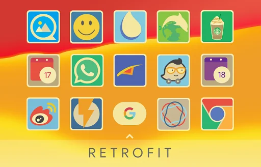 Retrofit Icon Pack screenshot 2
