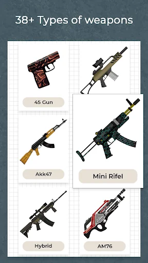 How to Draw Weapons Step by St