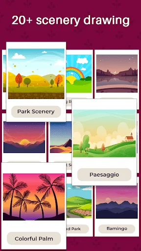 Scenery Draw Step by Step screenshot 2
