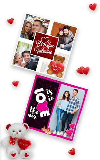 Love Collage : Photo Editor ,  screenshot 3