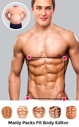Men Body Styles SixPack tattoo screenshot 3