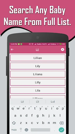 English Baby Girl & Boy Names  screenshot 4