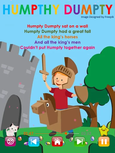 Nursery Rhymes and Memory Game